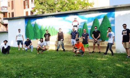 Il murale in ricordo di Daniele, a due anni dalla tragica scomparsa