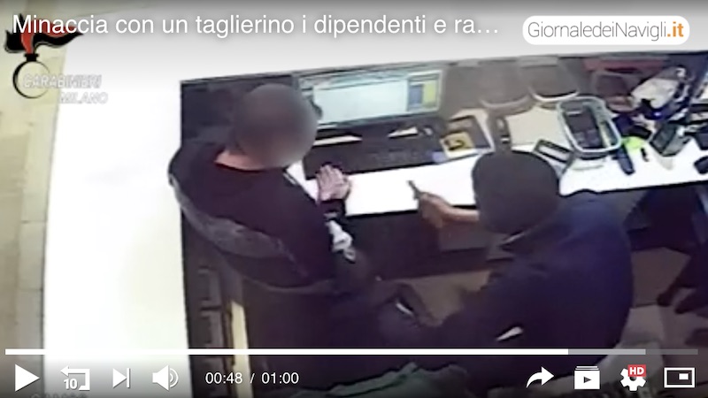 Rapinò due volte il centro scommesse: 4 anni di reclusione e 800 euro di multa