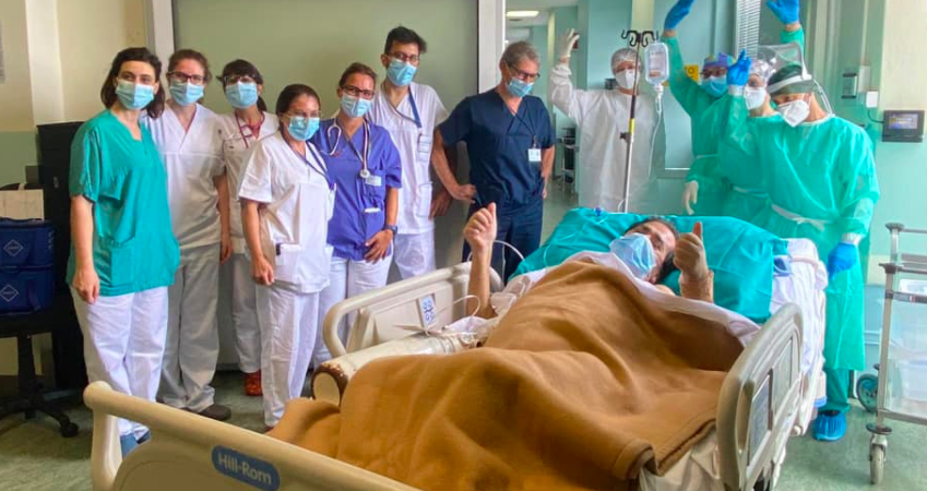 Dimesso dalla rianimazione dell’ospedale San Carlo l’ultimo paziente covid