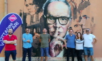 Il ricordo di Ennio Morricone a Buccinasco nel murale del writer Mario Jin VIDEO - FOTO