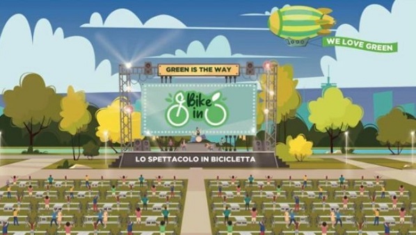 La vita ai tempi del virus: dal Drive-in al Bike-in, due piccole storie di resilienza culturale