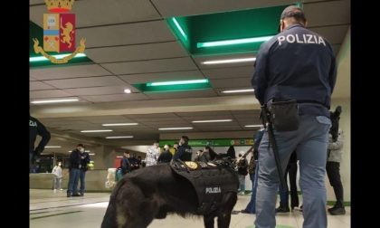 Controlli in metropolitana: arresti per spaccio e multe per chi non usa la mascherina