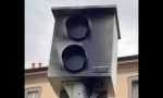 Vandalizzato l'autovelox: vernice nera gettata sul rilevatore