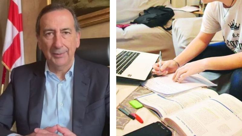 Il sindaco di Milano Beppe Sala: “Ordinanza firmata di fretta, ci è sfuggita la didattica a distanza. Ripensiamoci”