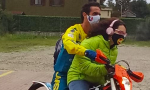 Mototerapia, i ragazzi di Ugualmente Artisti in sella con il campione Vanni Oddera: “Una giornata indimenticabile”