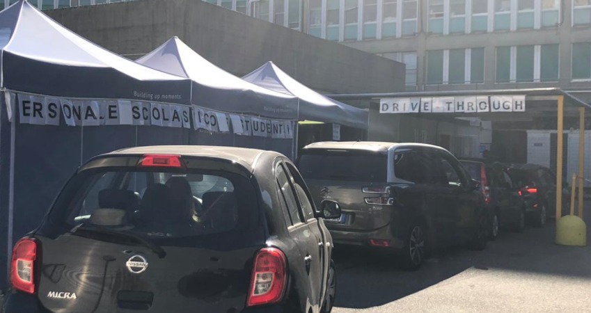 Lo strano caso del tampone al drive in del San Paolo di Milano