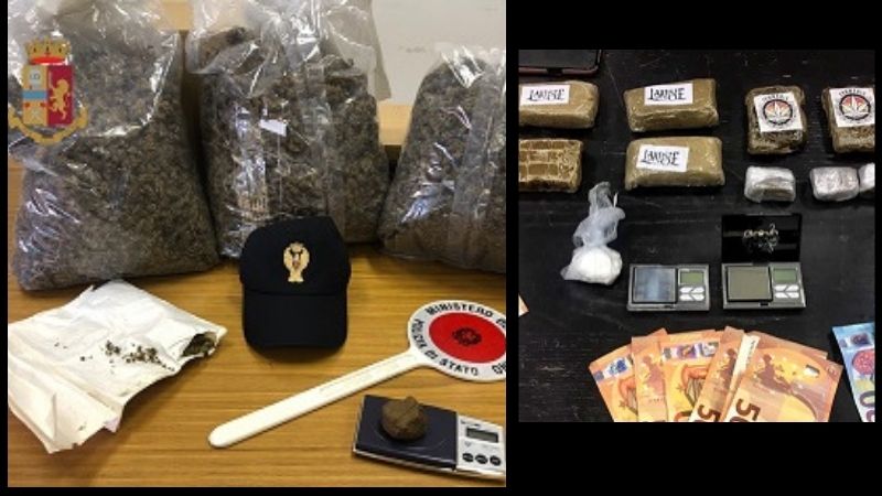 Droga nascosta nei seggioloni dei bambini: coppia arrestata