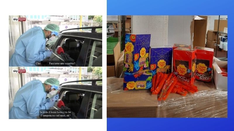 Bambini impauriti dal tampone, l’Asst regala dolci e caramelle per tranquillizzarli