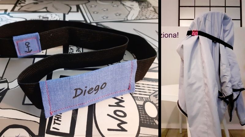 Giubbotti che cadono in classe, l’idea di una mamma: “Ho inventato l’elasticone”