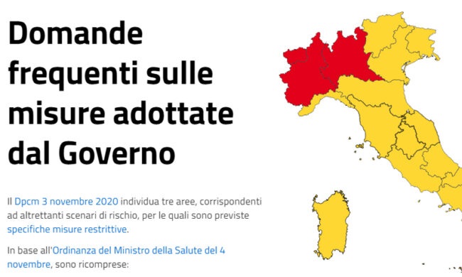 Cosa si può fare e cosa no: uscite le FAQ ufficiali del Governo sul lockdown