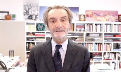 Fontana: "La Lombardia da domenica in zona gialla" VIDEO