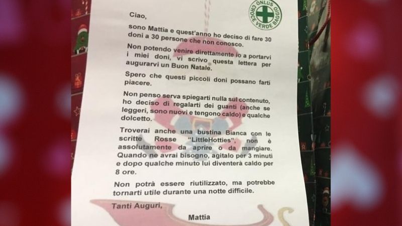 Trenta regali alla Croce Verde Baggio, i soccorritori: “Aiutateci a trovare il benefattore”
