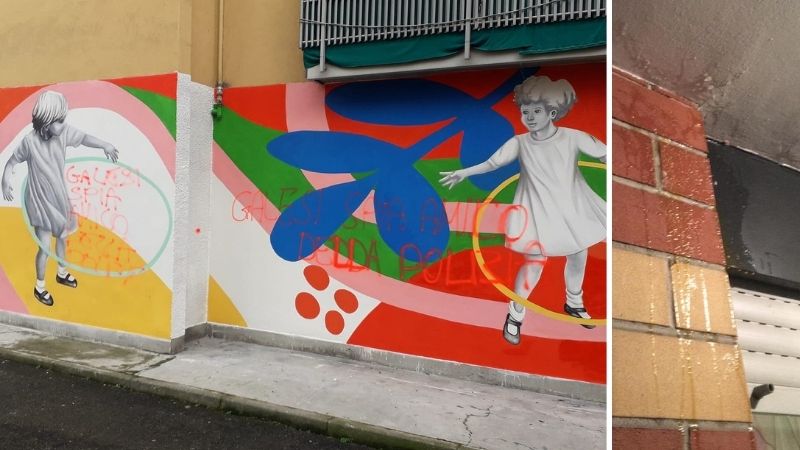 Ancora minacce all’assessore Galesi: uova lanciate e scritte sui muri