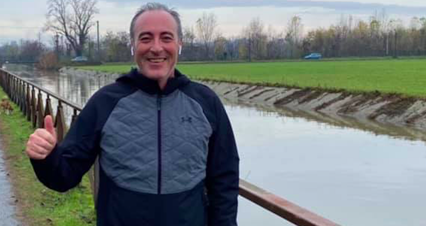 L’assessore Gallera corridore… fuori dal Comune