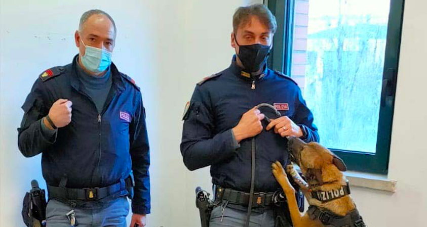 Droga nascosta al bar tra brioche e caffè: arrestato 41enne