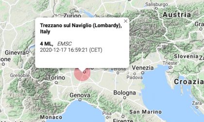 Scossa di terremoto avvertita a Milano: epicentro tra Corsico, Cesano e Trezzano