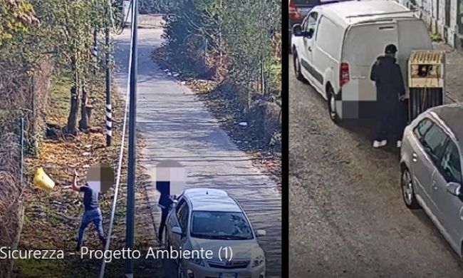 Incivili buttano rifiuti in mezzo alla strada: “Ecco il video, fatelo girare”