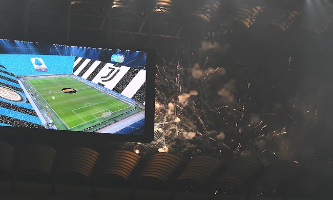 Fuochi d’artificio prima di Inter-Juve: denunciati due ultras nerazzurri