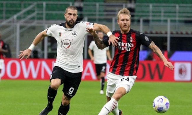 Spezia-Milan ed Inter-Lazio