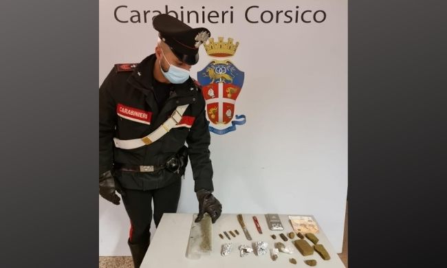 Droga e proiettili in casa: arrestato 27enne a Corsico