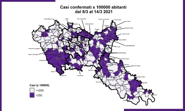 Monitoraggio Covid di Ats Milano: aumentano i Comuni con alta incidenza