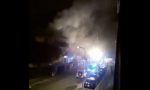 Fiamme dalla canna fumaria del camino, incendio devasta appartamento a Cesano