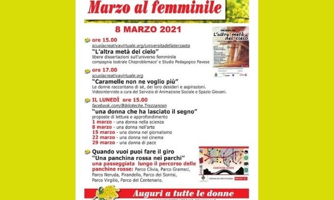 Talenti femminili e diritti delle donne: un mese di iniziative a Trezzano