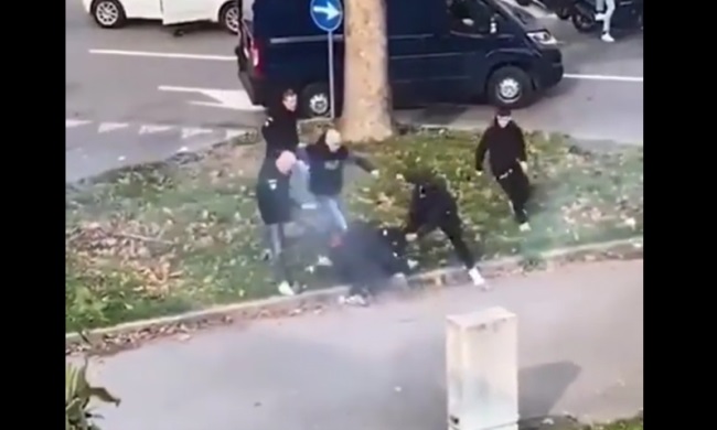 Il video del pestaggio post-Derby, indagati cinque tifosi dell’Inter per le botte ad un milanista