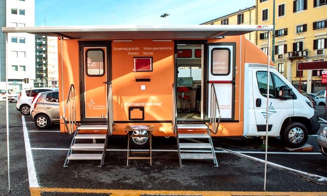 Tamponi rapidi a 30 euro e con esito immediato sul camper a Corsico