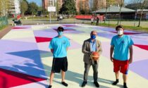 Street art, il campo da basket di Valleambrosia diventa un’opera d’arte