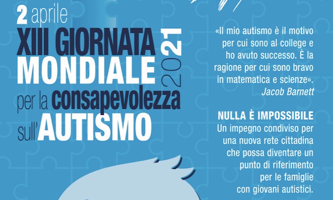 Giornata dell’autismo: a Corsico il Comune si “tinge” di blu