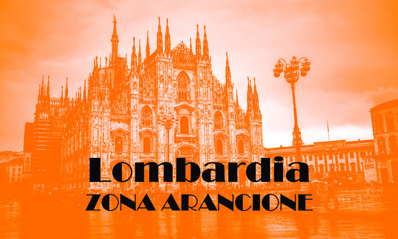 E’ ufficiale: Lombardia torna zona arancione da lunedì 12 aprile