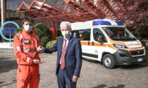 Alla Croce Amica Basiglio la prima ambulanza a Milano anti covid