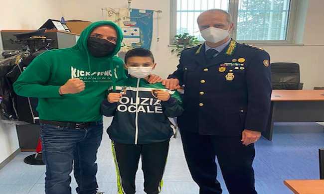 Il giovane atleta di Pieve Achille Lombardo ai Campionati Italiani di kickboxing