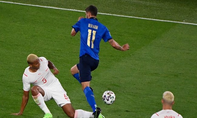 Italia-Svizzera 3-0 : le pagelle