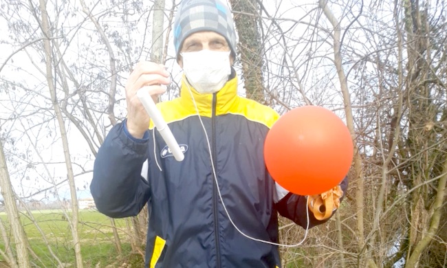 Dalla scuola dell’infanzia di Cesano il palloncino dei desideri arriva a Bergamo