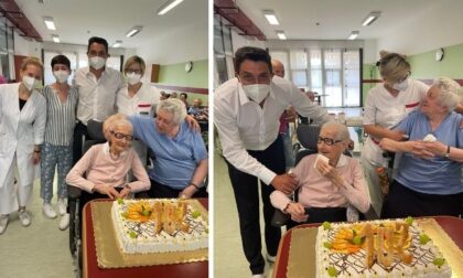 Auguri alla signora Giulia di Buccinasco: compie 102 anni