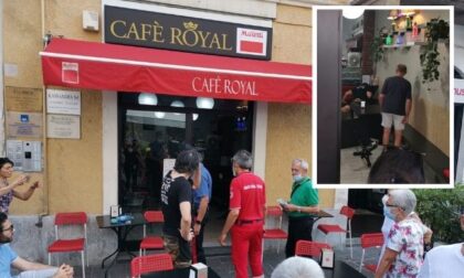 Lite al bar in centro a Corsico, uomo aggredisce il proprietario a calci e pugni