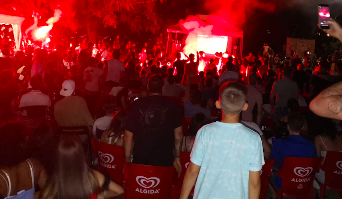Milano si tinge Tricolore: festeggiamenti fino a tardi, boom di interventi del 118