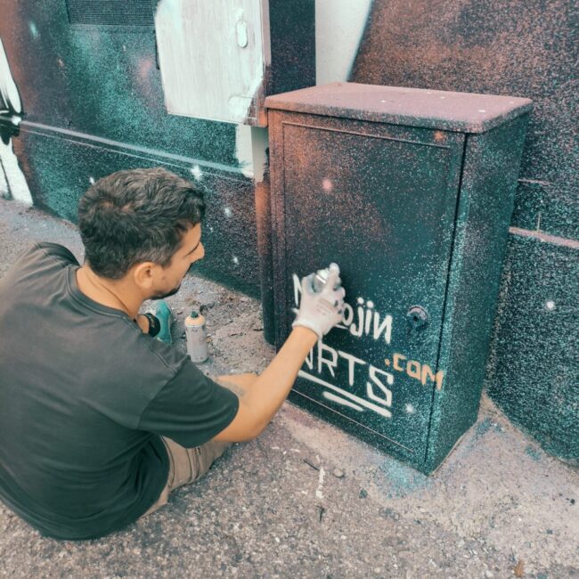 Donne Spaziali Buccinasco murale 