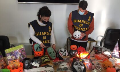 Halloween, oltre 100mila articoli sequestrati dalla Gdf