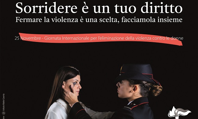 Giornata contro la violenza sulle donne: l’impegno dei carabinieri