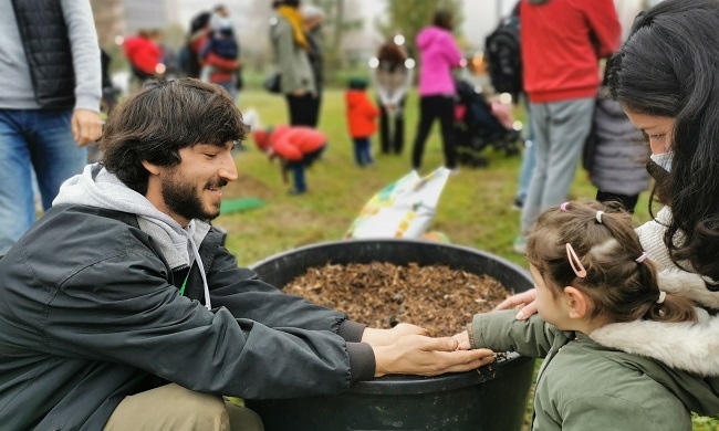 Cesano Green, Piantato un albero per ogni nuovo nato