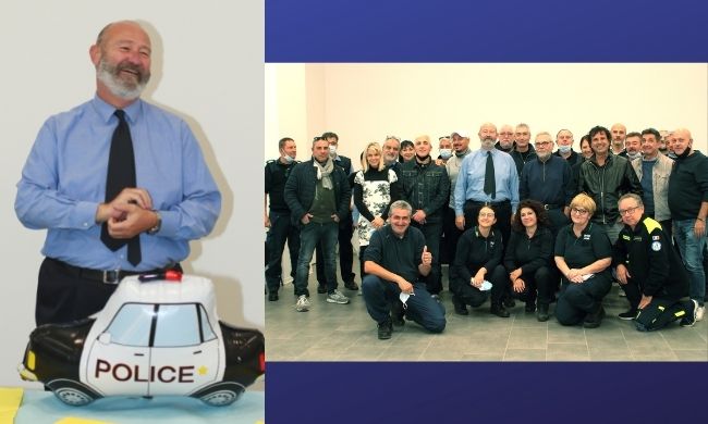 In pensione Alessandro Ghizzardi, comandante dei Fontanili. Una vita in divisa