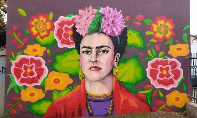 Frida Kahlo, il nuovo murale a Buccinasco dedicato alla pittrice coraggiosa  - Giornale dei Navigli