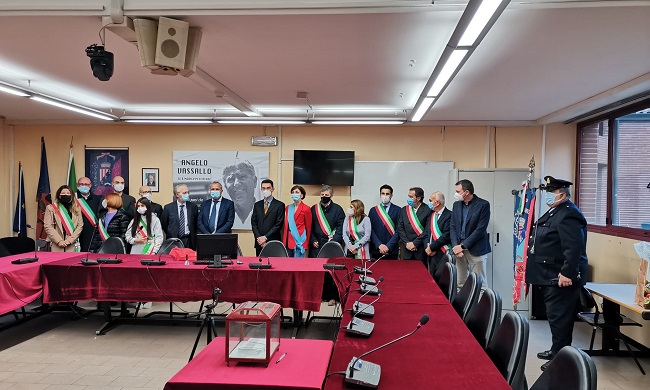 Trezzano: la Sala consiliare dedicata a Vassallo, sindaco ucciso dalla camorra