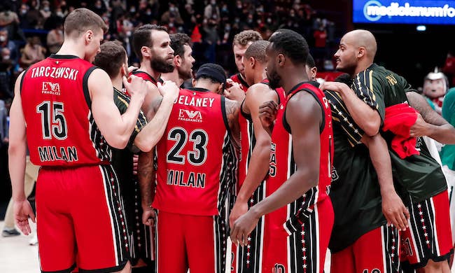 L’Olimpia Milano “stoppata” da Ats: sei positivi nel gruppo squadra