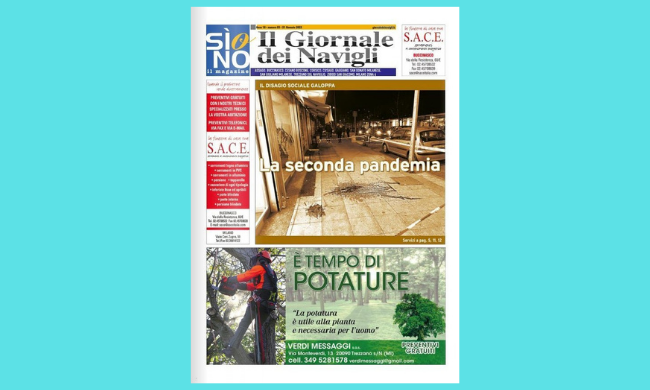 Ecco l’edizione cartacea de il Giornale dei Navigli online