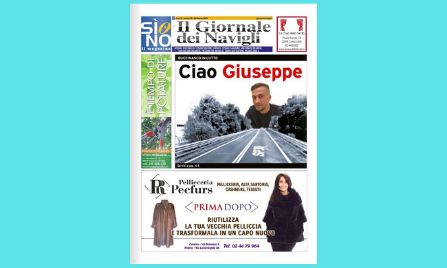 Ecco l’edizione cartacea de il Giornale dei Navigli online