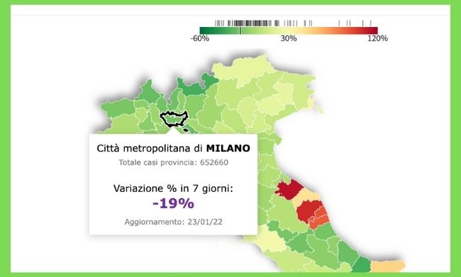 Casi in discesa in Lombardia, anche negli ospedali: il confronto settimanale